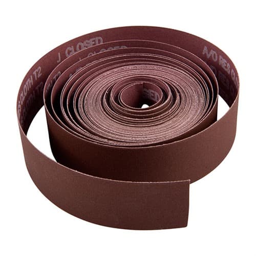E-Z FLEX METALITE CLOTH ROLL 1-1/2'' WIDEX10 YARDS 320 GRIT