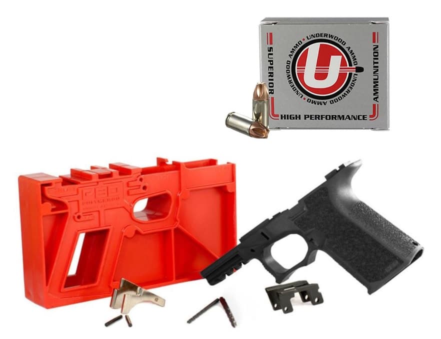 Polymer 80 PF940C 80% Compact Pistol Frame Kit V1 Glock 17/22 Glock 19/23 Gen3