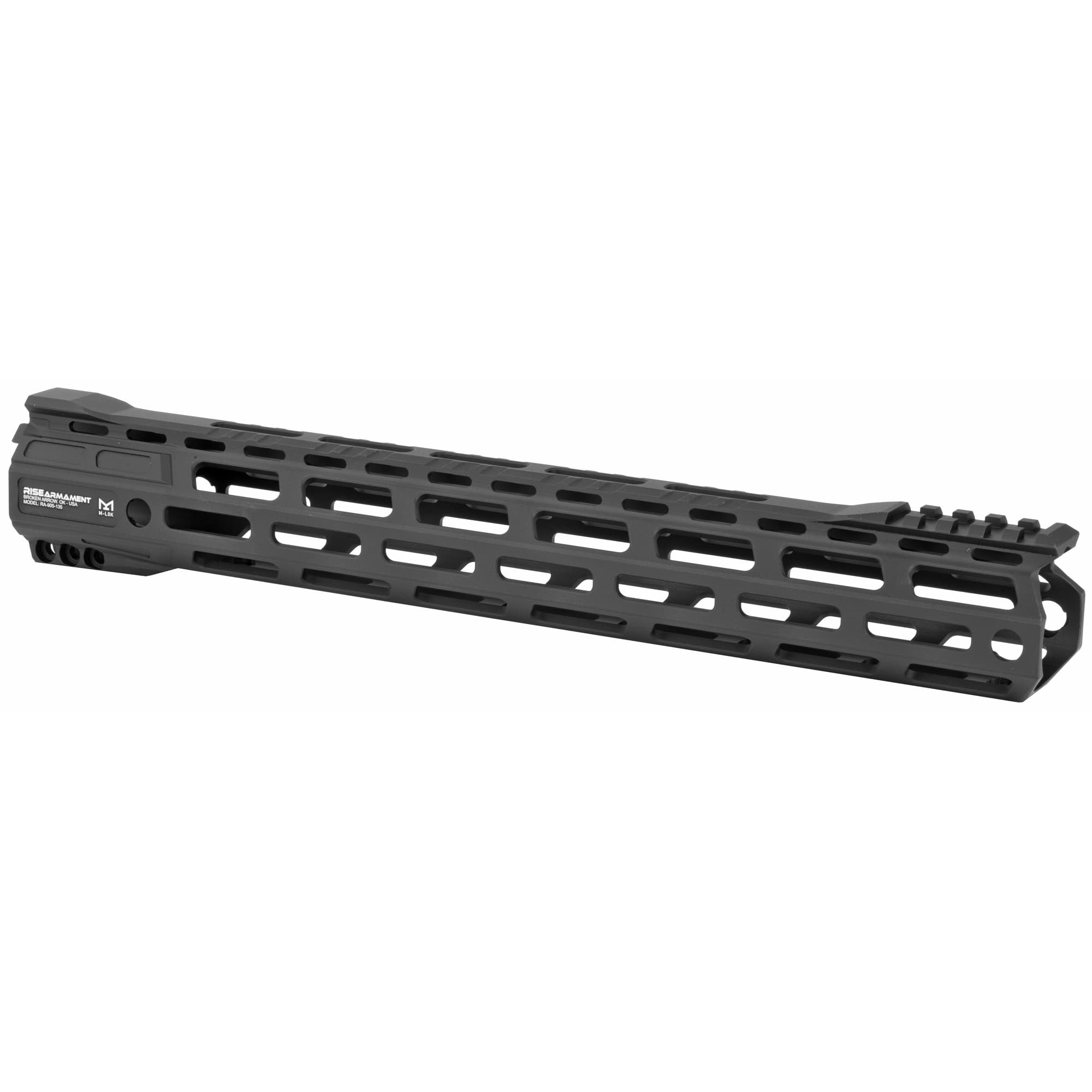 Rise Armament Handguard 13.50in 6061T6 Aluminum Anodized MLOK Picatinny AR15