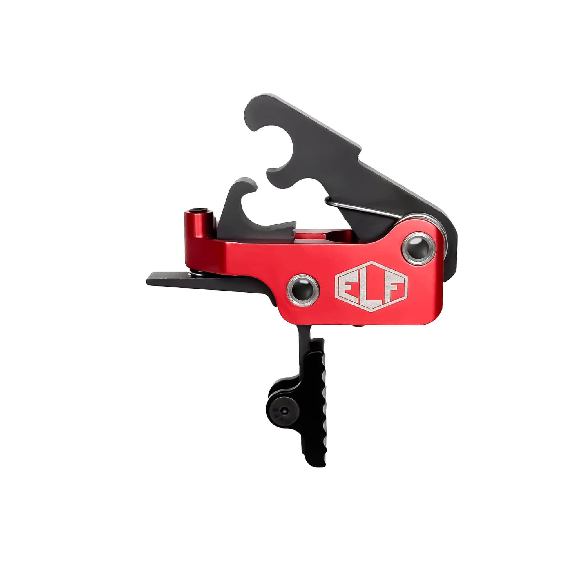 Elftmann Se Trigger Straight Red Anodized for Ar-15
