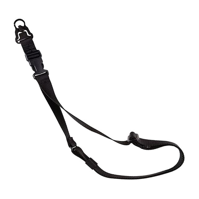 Blackhawk 70GS15BK Storm Rifle Sling Black Nylon Webbing 46"-64" OAL 2" Wide QD Single-Point Design