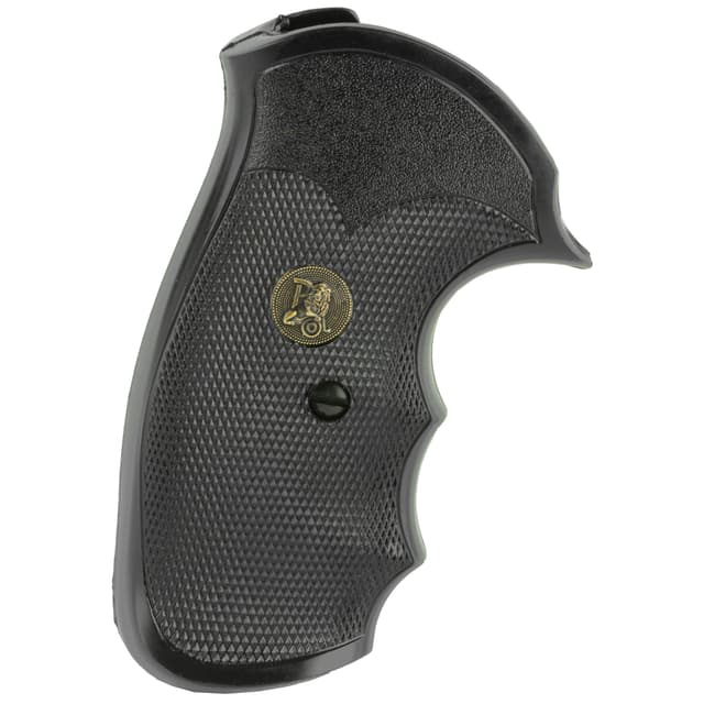 Pachmayr Gripper Checkered Rubber Finger Grooves for S&W J Frame Round Butt