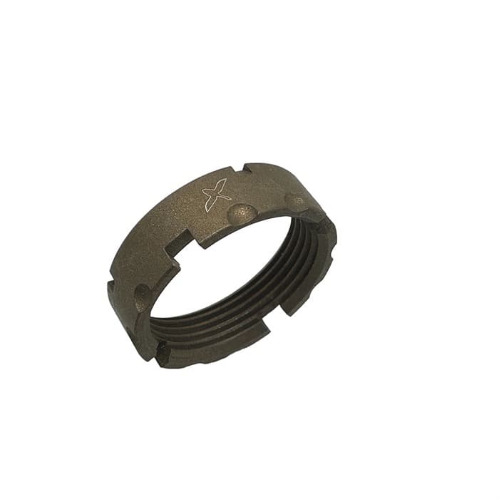 Forward Controls Design AR-15 Billet Castle Nut Burnt Bronze