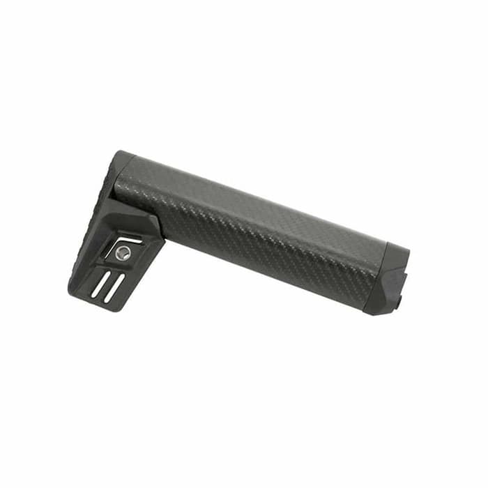 Lancer Systems AR-15 Round Carbon Fiber Fixed Stock for Standard Receivers