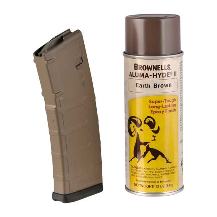 ALUMA-HYDE II 12 OZ MATTE EARTH BROWN AEROSOL