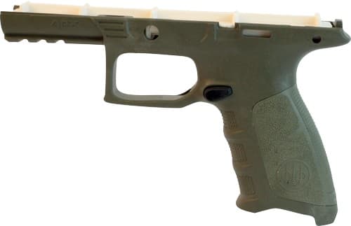 Beretta Frame APX OD Green with Customizable Backstraps and Enhanced Grip Texture