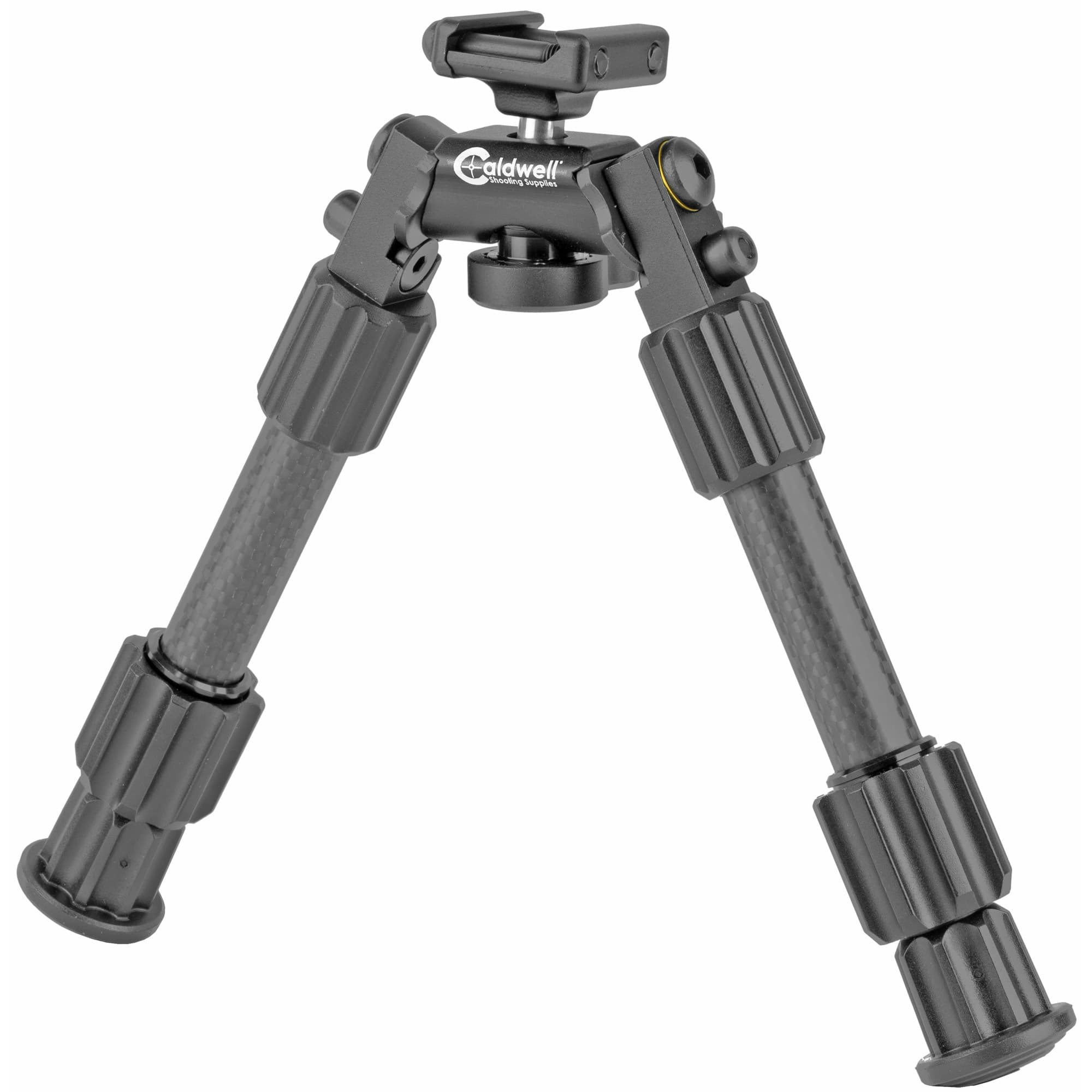Caldwell 1081952 Accumax Premium Pic Rail Bipod 6-9" Black Carbon Fiber