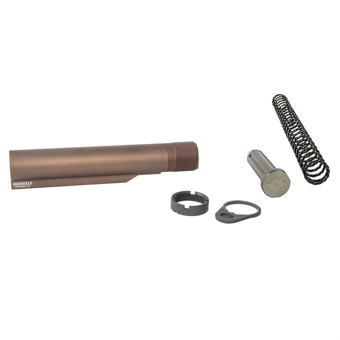 Geissele Premium Mil-Spec Buffer Tube Assembly with Super 42 H2 for AR-15 M4
