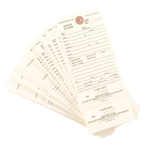 DOUBLE-STUB CLAIM CHECKS 1,000 PACK