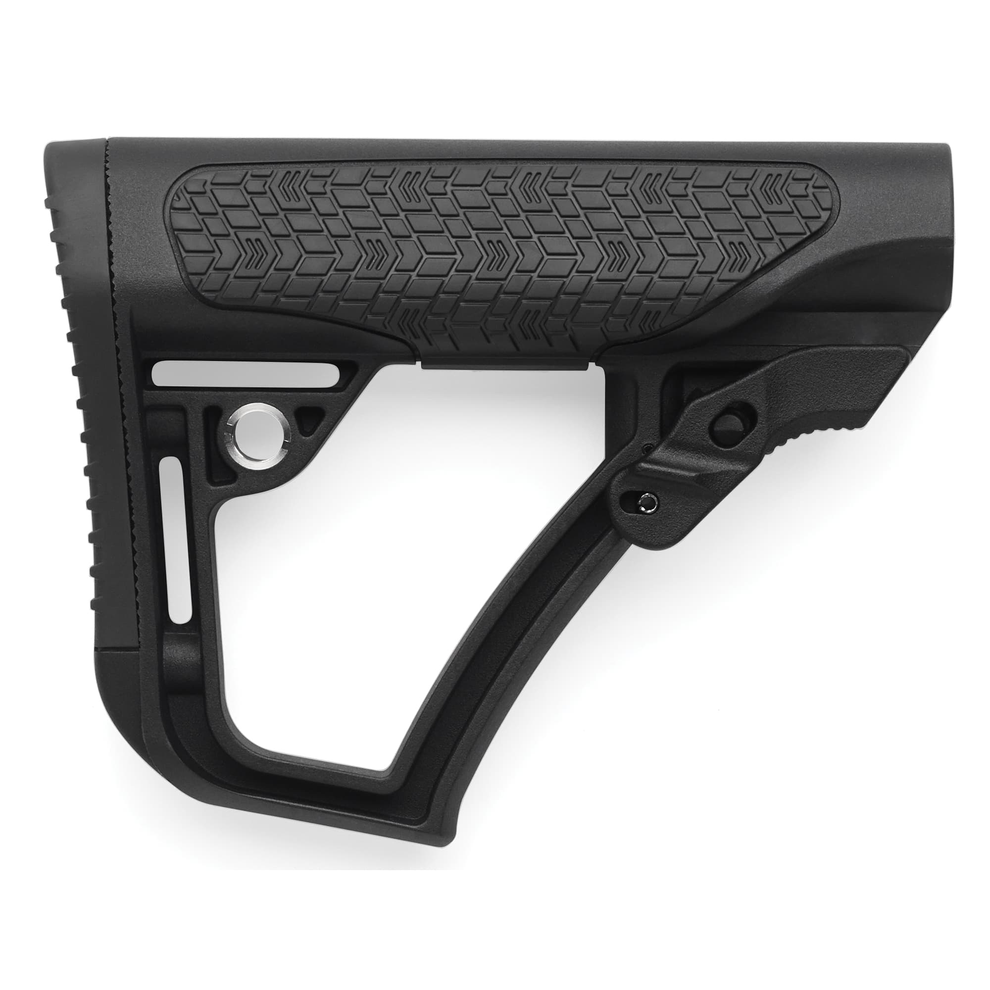 Daniel Defense Adjustable AR Buttstock Six-Position Collapsible Polymer QD