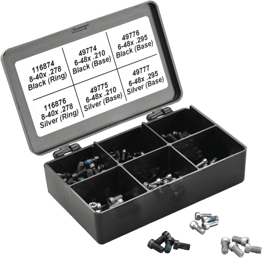 Leupold Torx Screw Kit 40 Pieces for Scope Bases and Mounts