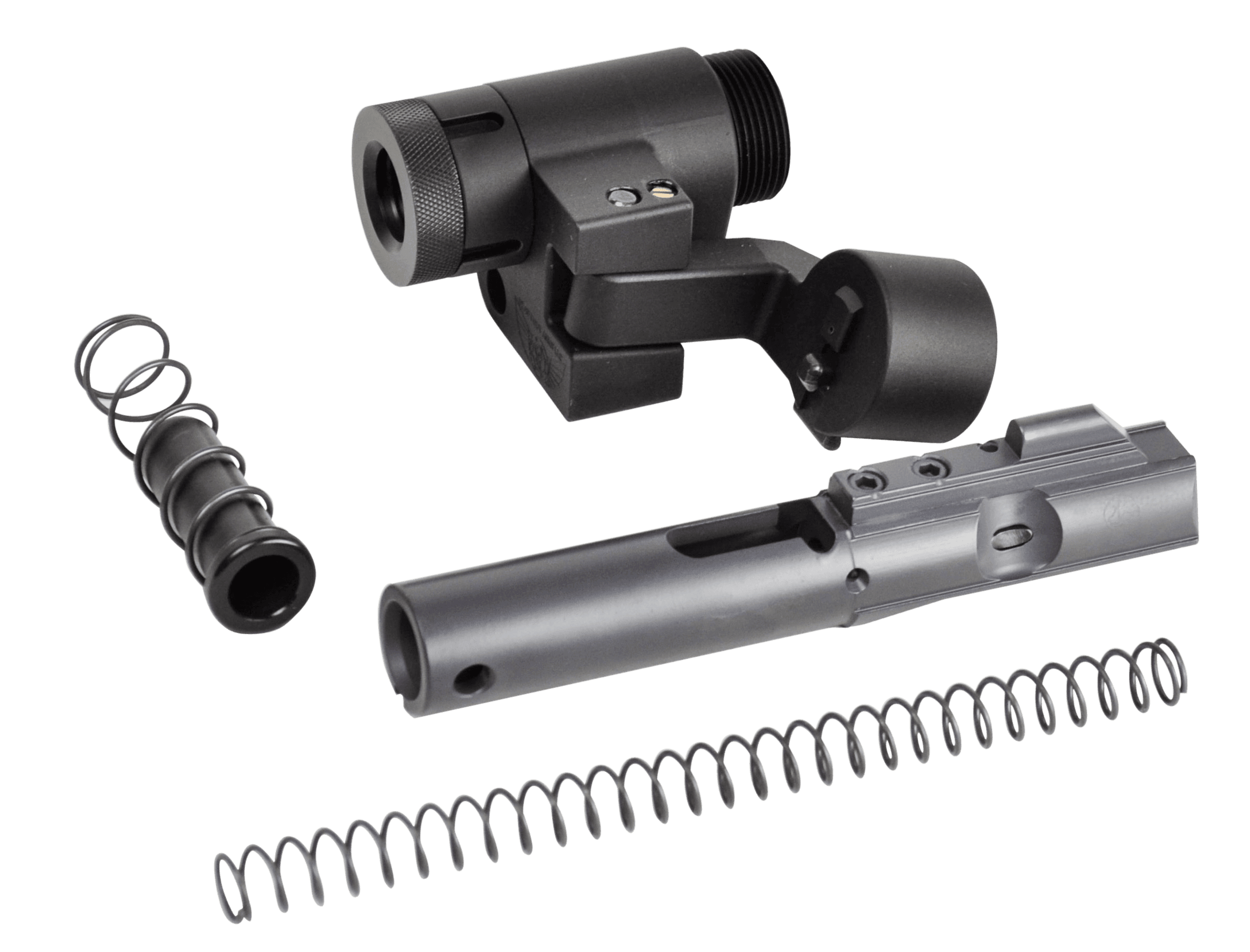 Dead Foot Arms Modified Cycle System Folding Stock Adaptor BlueGray Cerakote BCG