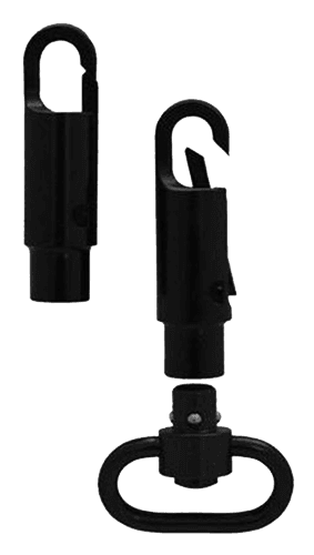 GrovTec US Inc GTSW269 Snap Hook Swivel Adapter Push Button Black