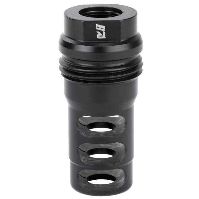 Rugged Suppressor MB011 3 Port Brake  Black with 1/2"-28 tpi Threads & 2.16" OAL for 5.56x45mm NATO Radiant762, Surge762, Razor762 & Micro30 Suppressors