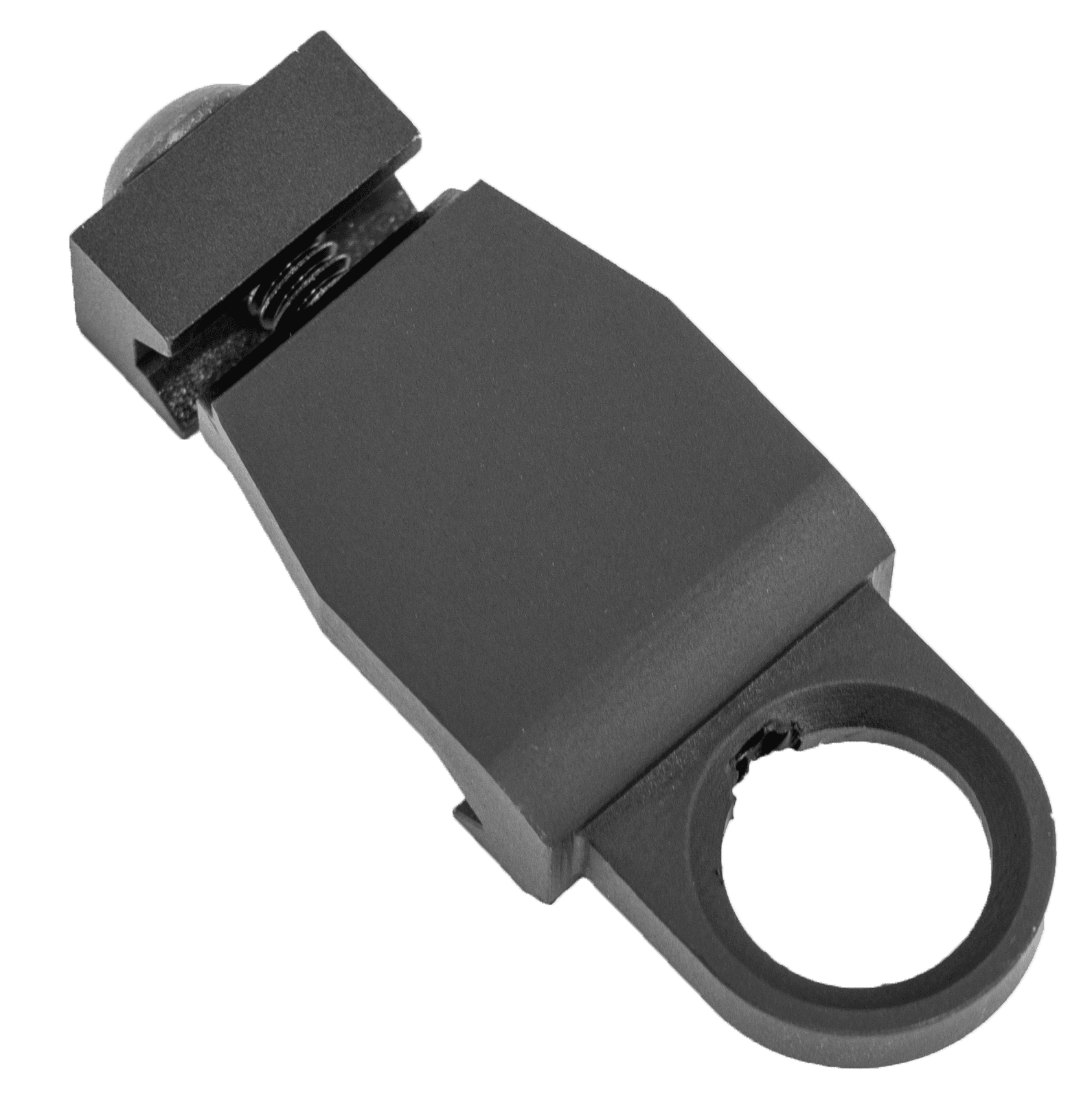 GrovTec US Inc GTSW323 Side Rider Sling Mount Snap Hook Loop  Black Anodized