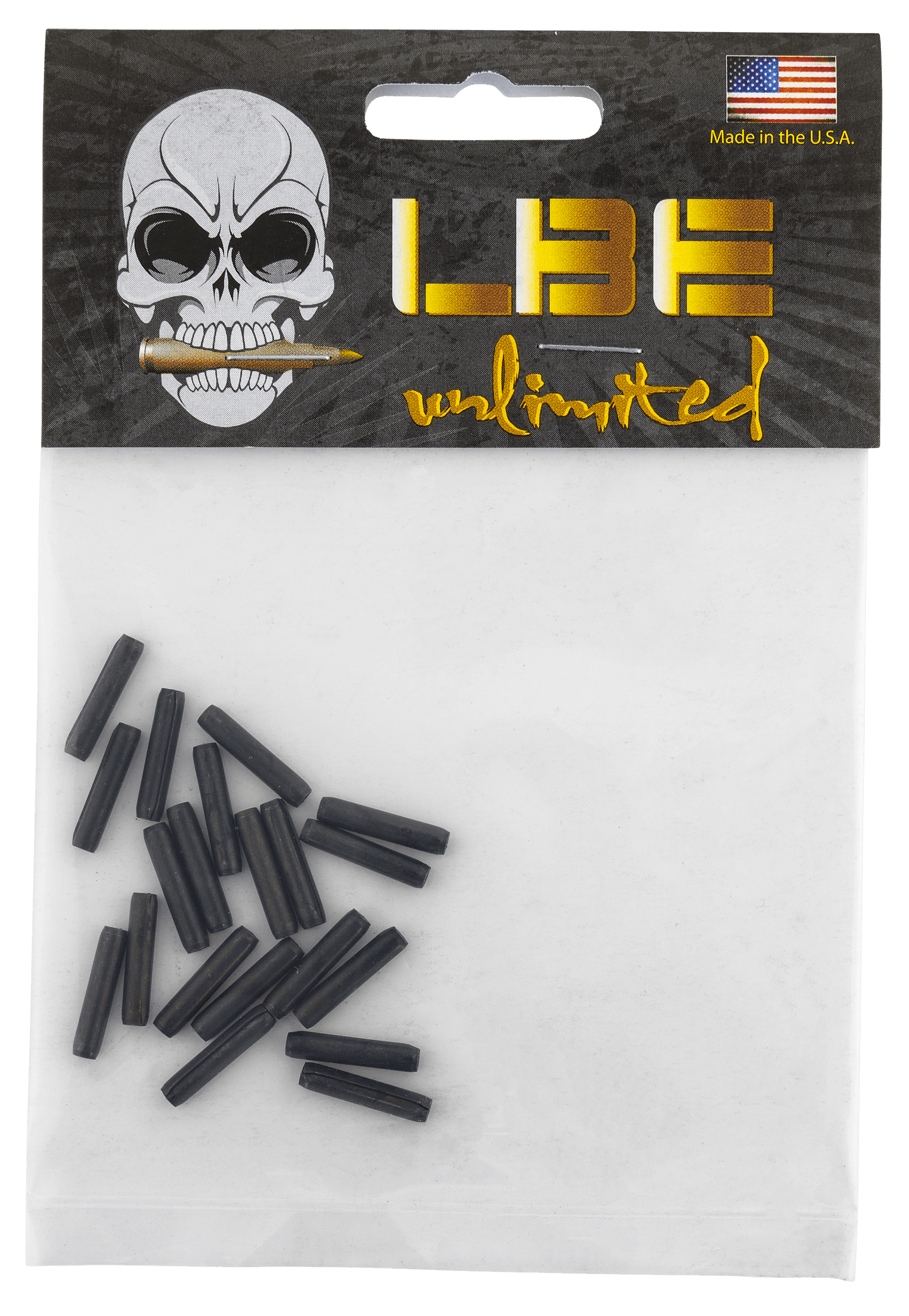 LBE UNLIMITED Artgrp20pk Trigger Guard Roll Pins AR-15 4140 Steel 20 pc