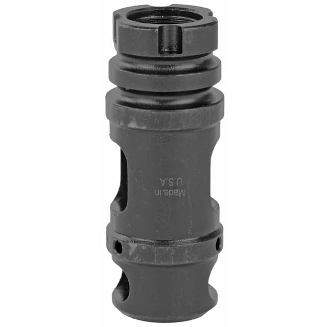 Midwest Industries MIMB6 Muzzle Brake Steel Phosphate M14x1 Threads 30 Cal AK-Platform