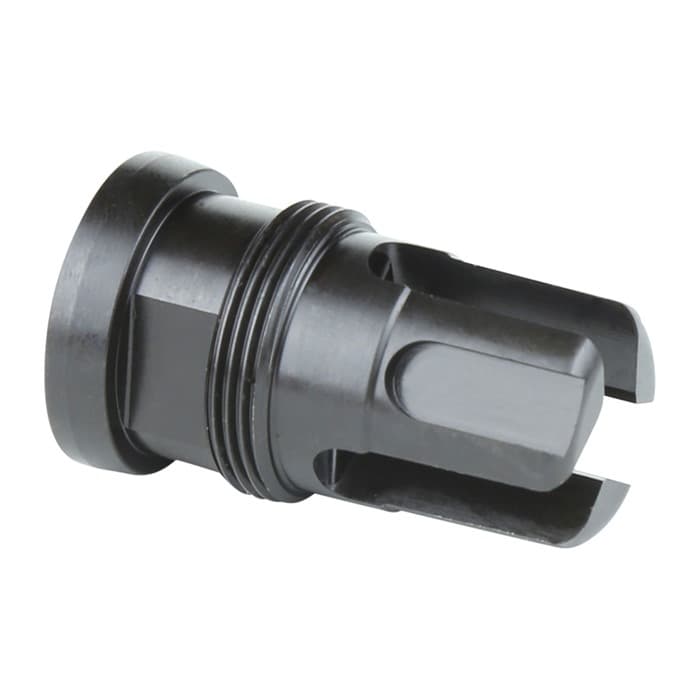 Griffin Armament TMMFH1228 Minimalist Taper Mount Flash Suppressor Black 17-4 Stainless Steel with 1/2"-28 tpi Threads, 1.80" OAL & 1.07" Diameter for 5.56x45mm NATO