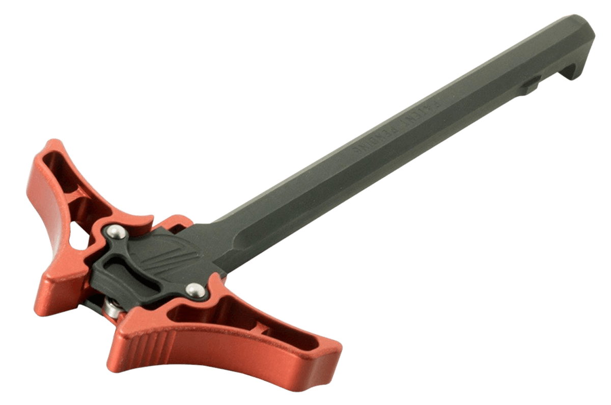 Timber Creek Outdoors Enforcer Ambidextrous AR Charging Handle Red Anodized