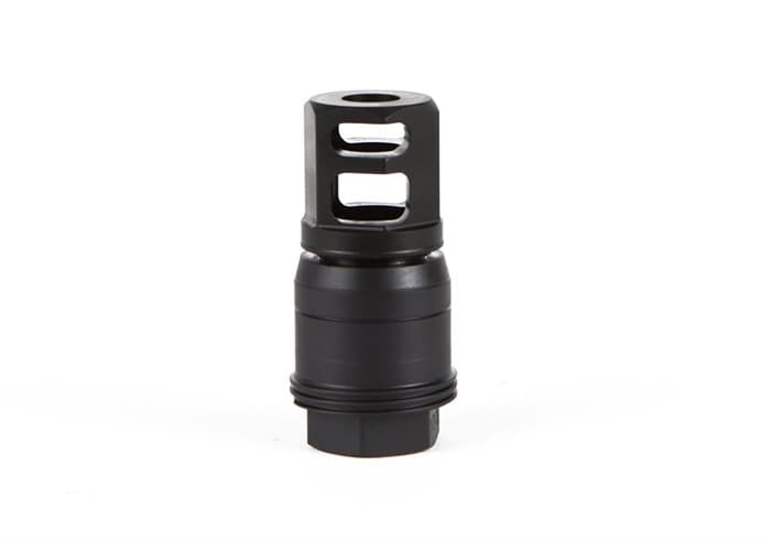 Sig Sauer SL55612X2890DEGM Clutch-Lok QD Muzzle Brake Black Stainless Steel 1/2"x28 Threads 5.56x45mm NATO