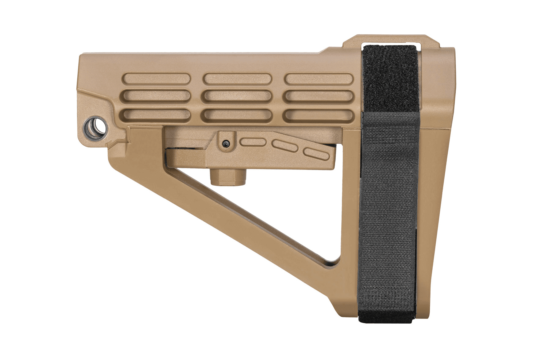 SB Tactical SBA4X02SB Synthetic Flat Dark Earth 5 Position AR Stock
