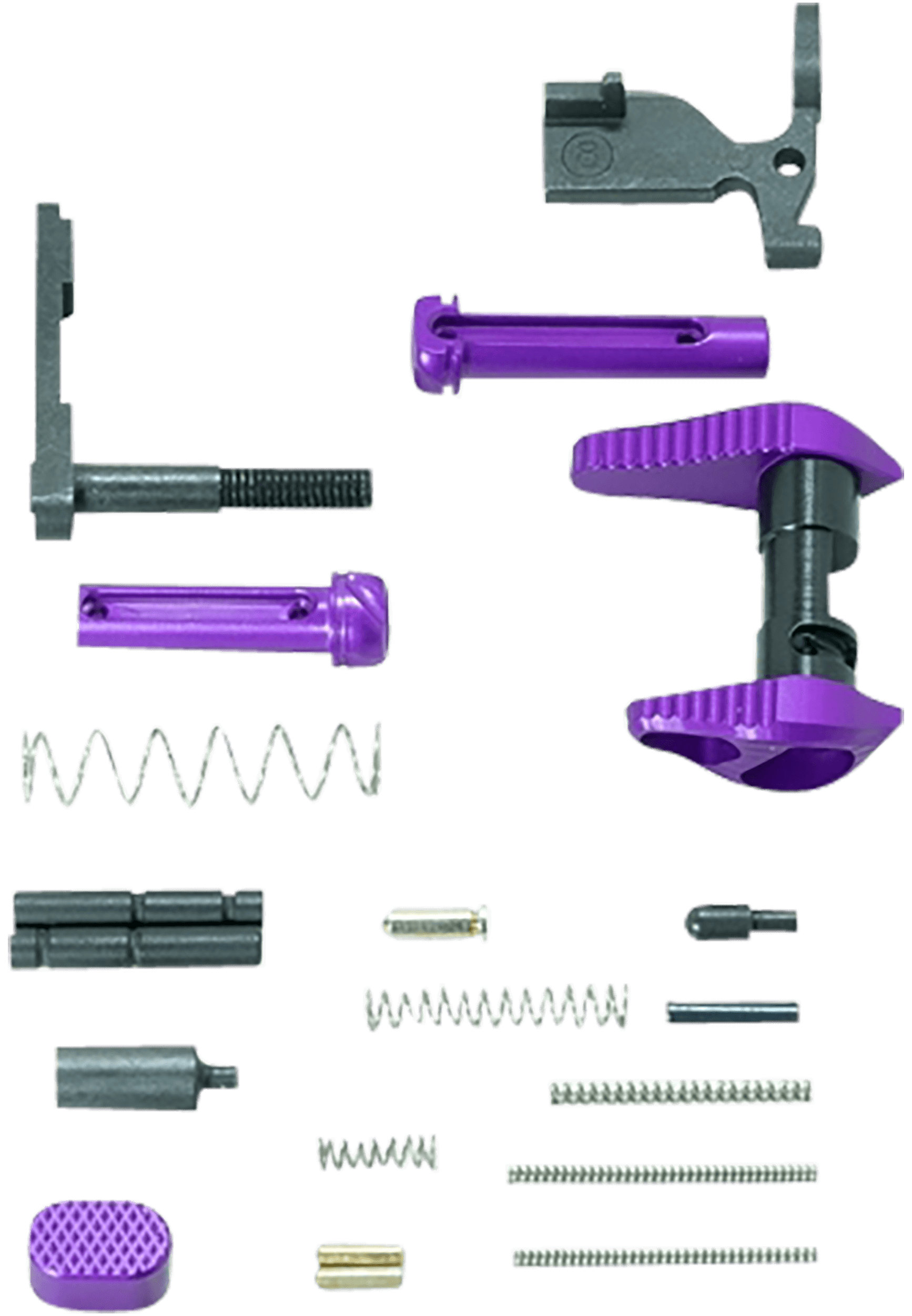 Timber Creek Outdoors AR LPK Purple Aluminum Ambidextrous for AR15