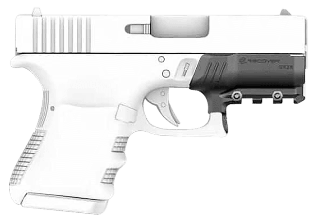 Recover Tactical GR2601 Rail Adapter Glock 26 27 Polymer Handgun Accessory