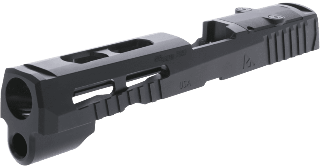 Rival Arms RARA10G306A Precision Slide A1 Qpq Ported Rms Optic Cut Fits Glock 43/43X