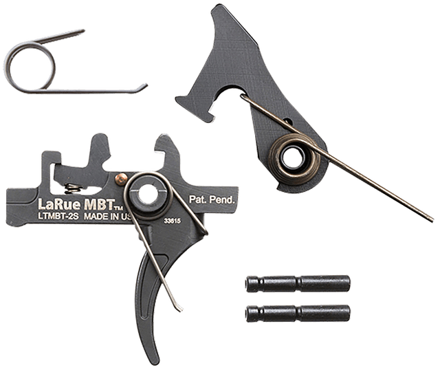 LaRue Tactical MBT-2S Two-Stage Curved Trigger AR-10 AR-15