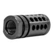 GrovTec US Inc GTHM317 G-Nite Flash Suppressor Black Nitride Steel with 1/2"-28 tpi Threads for 223 Cal