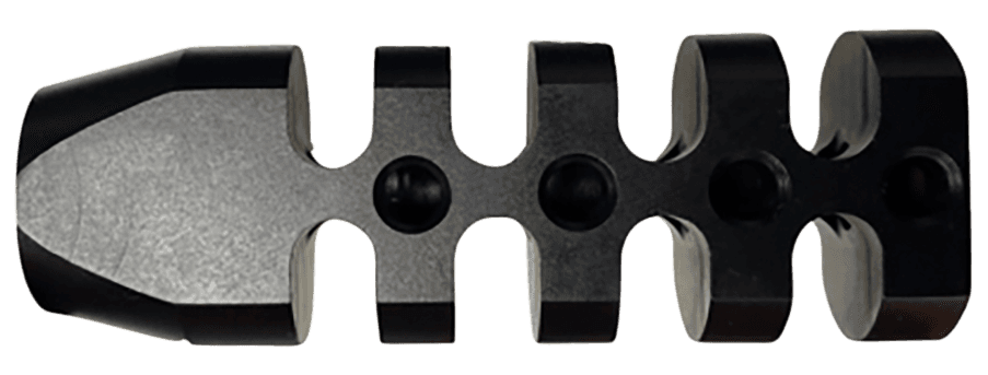 Bowden Tactical J1348351 Muzzle Brake AR-15 1/2-28 1in Black Nitride 4140 Steel