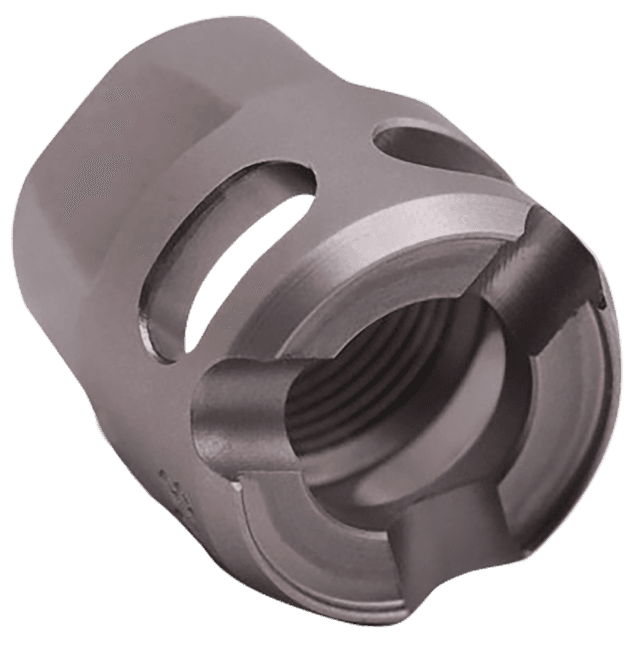 True Precision Tpymicross Y Type Micro Compensator 9mm 1/2x28 Satin Silver