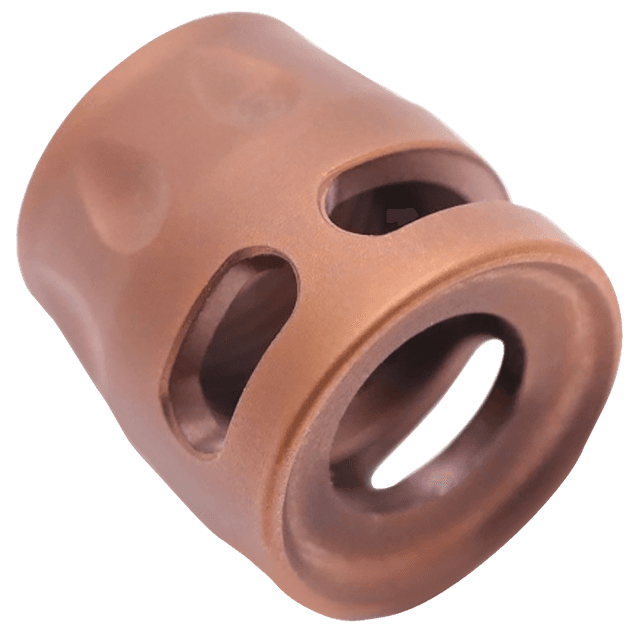 True Precision Micro Comp 9mm Copper PVD 1/2x28 S-Type