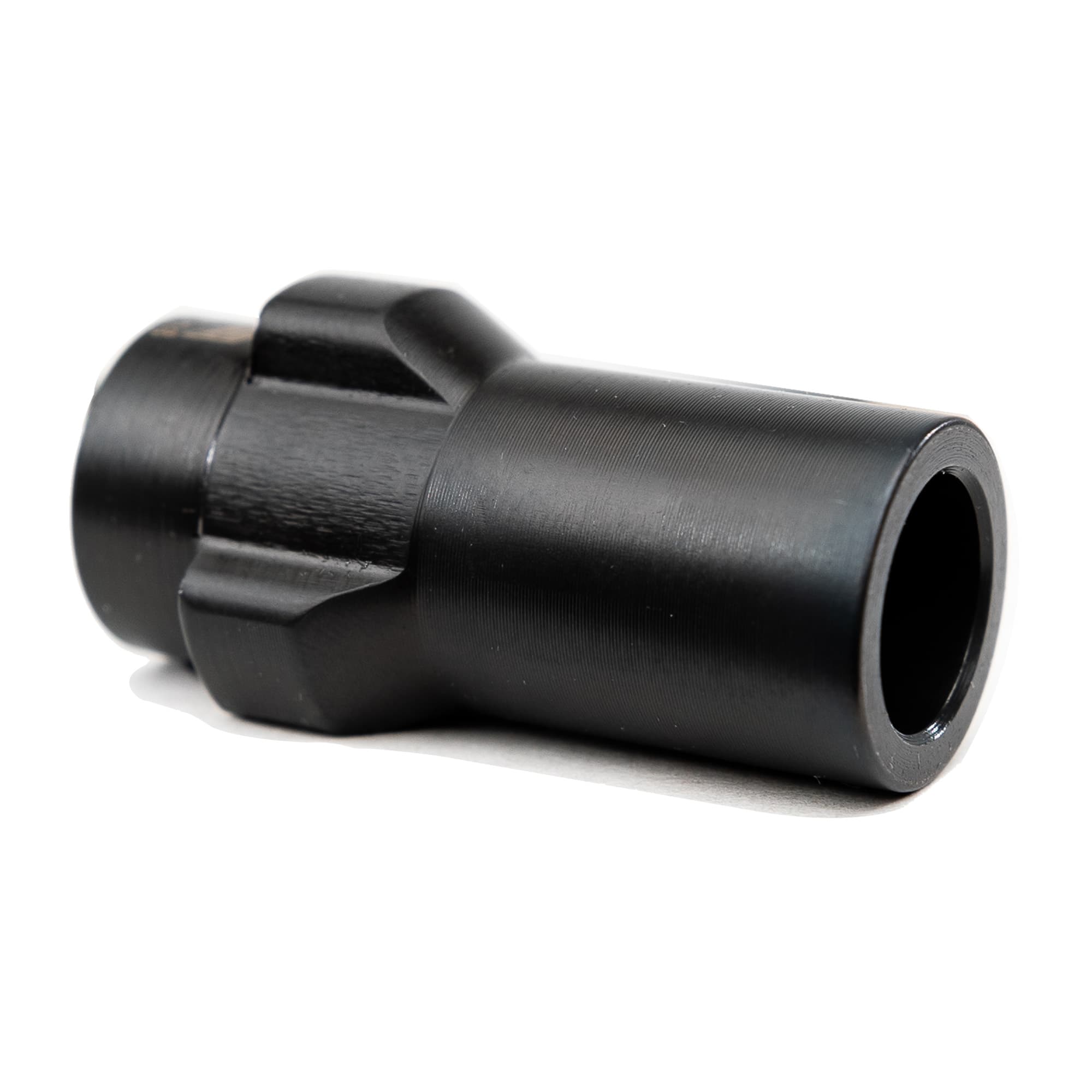 Angstadt Arms 3-Lug Muzzle Adapter 1/2x28 Threads Nitride Hardened Steel 9mm