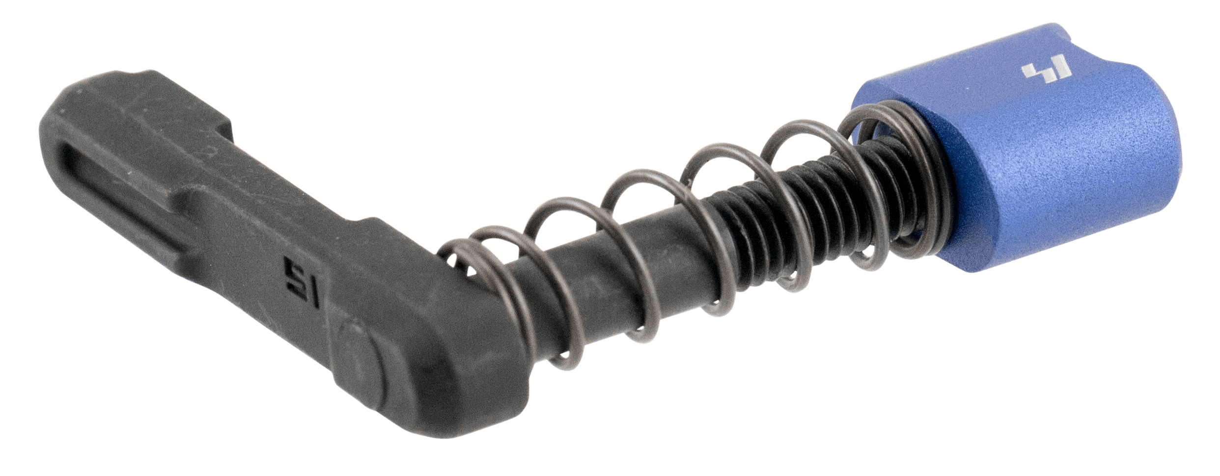 Strike Industries ARSMCBLU Magazine Catch Steel with Blue 6061-T6 Aluminum Button
