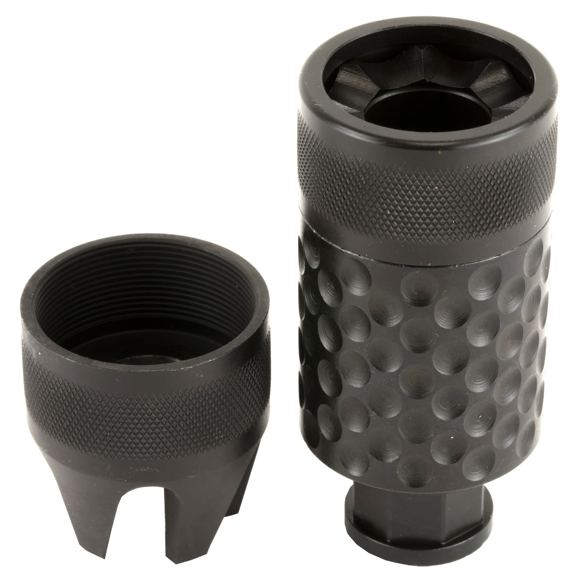 Spikes Tactical Barking Spider2 Muzzle Brake Nitride 4140 Ar-15 5.56 Nato