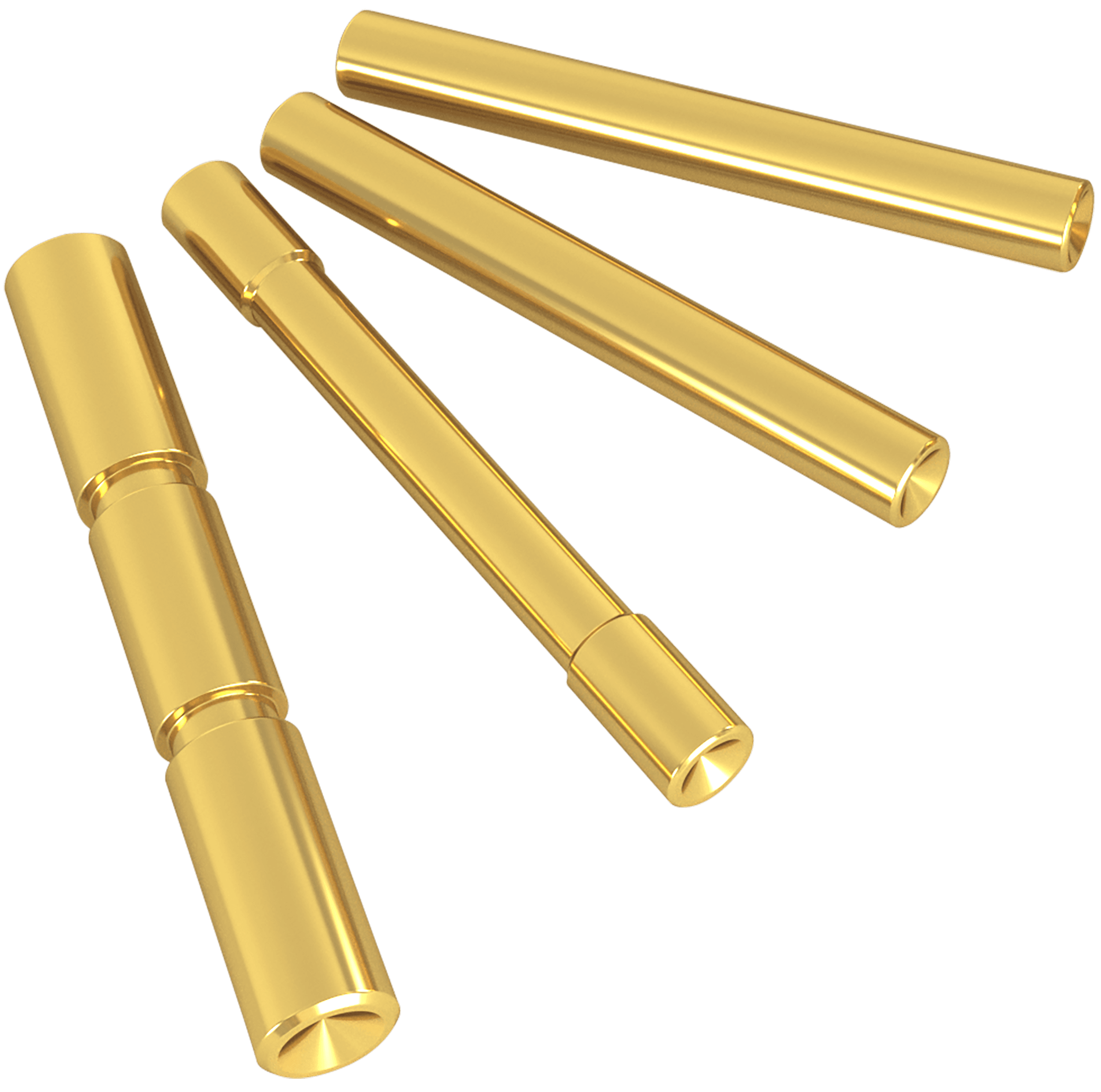 Cross Armory Crg4Psgd 4 Pin Set Dimpled Compatible Glock Gen4 Gold
