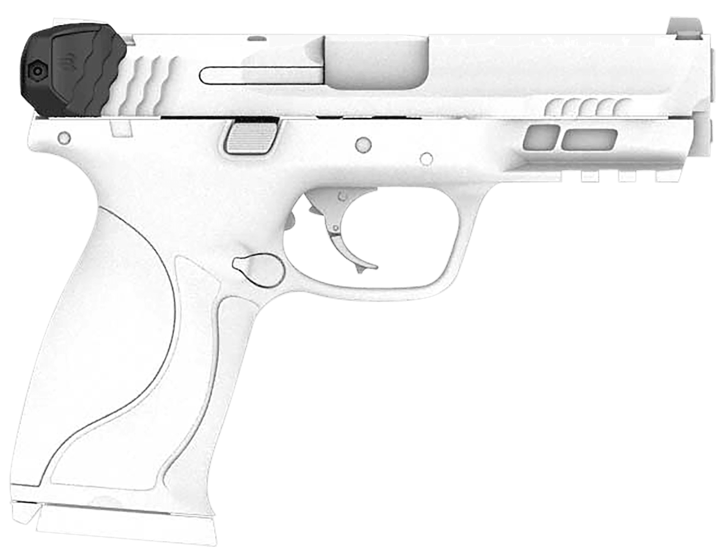 Recover Tactical MCH01 Upper Charging Handle for S&W M&P Ambidextrous Polymer