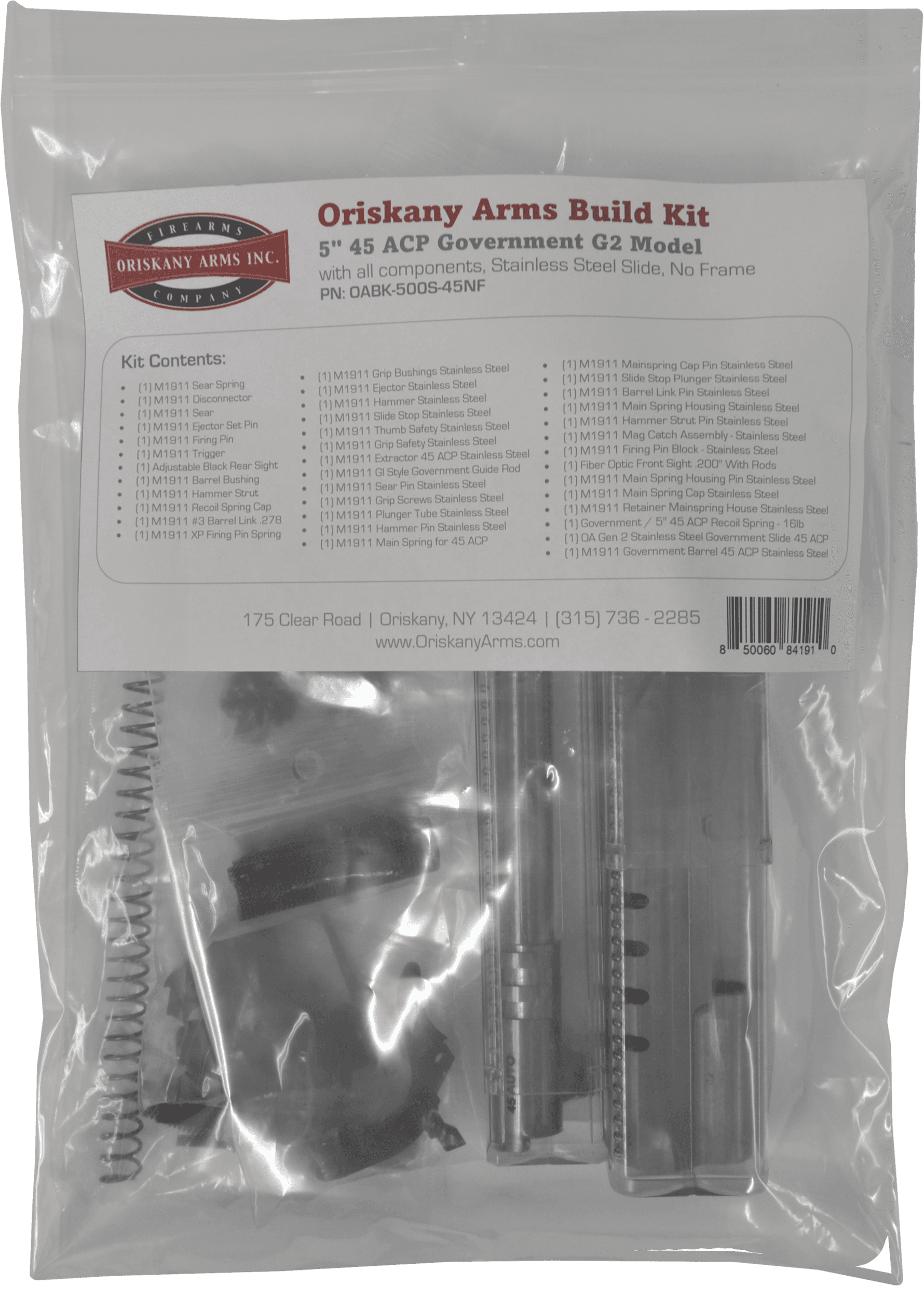 Oriskany Arms Rifle Build Kit Compatible Platforms Precision Durability