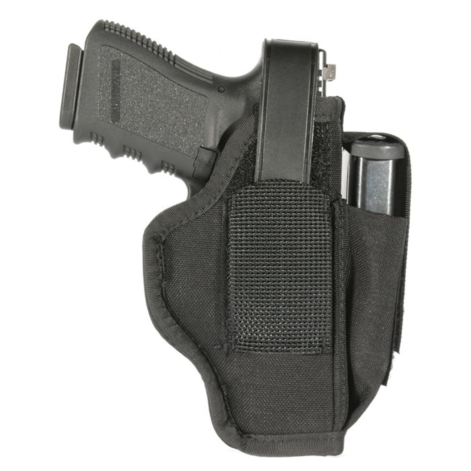 Blackhawk 40AM05BK Multi-Use IWB/OWB Size 05 Black Cordura Nylon Belt Clip Fits Large Semi-Auto Fits 3.75-4.50" Barrel Ambidextrous