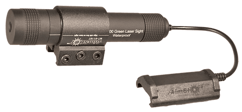 AimShot KT81067 Green Rifle Laser Kit Picatinny Rail 532nm 5mW 1in Dot 50yds