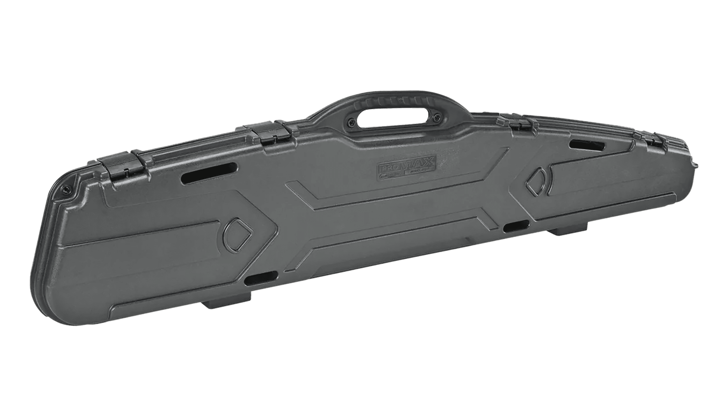 Plano 151101 Single Pillared Scoped Rifle Case Black Polymer Foam Padding