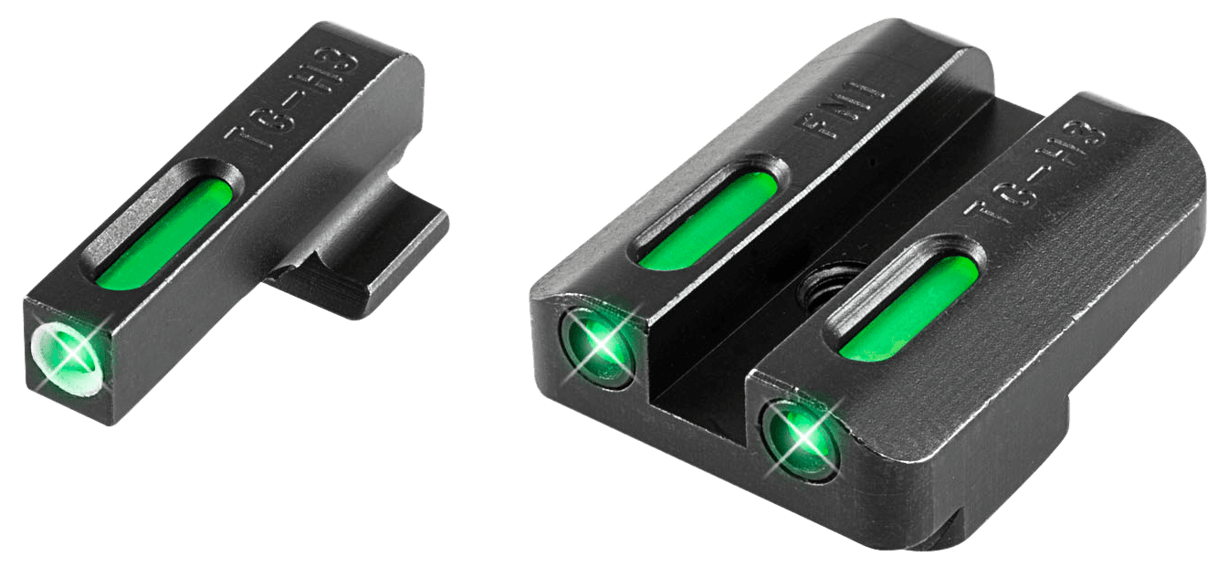 TruGlo TFX TG13FN2A Green Tritium Fiber Optic Front and Rear Sights