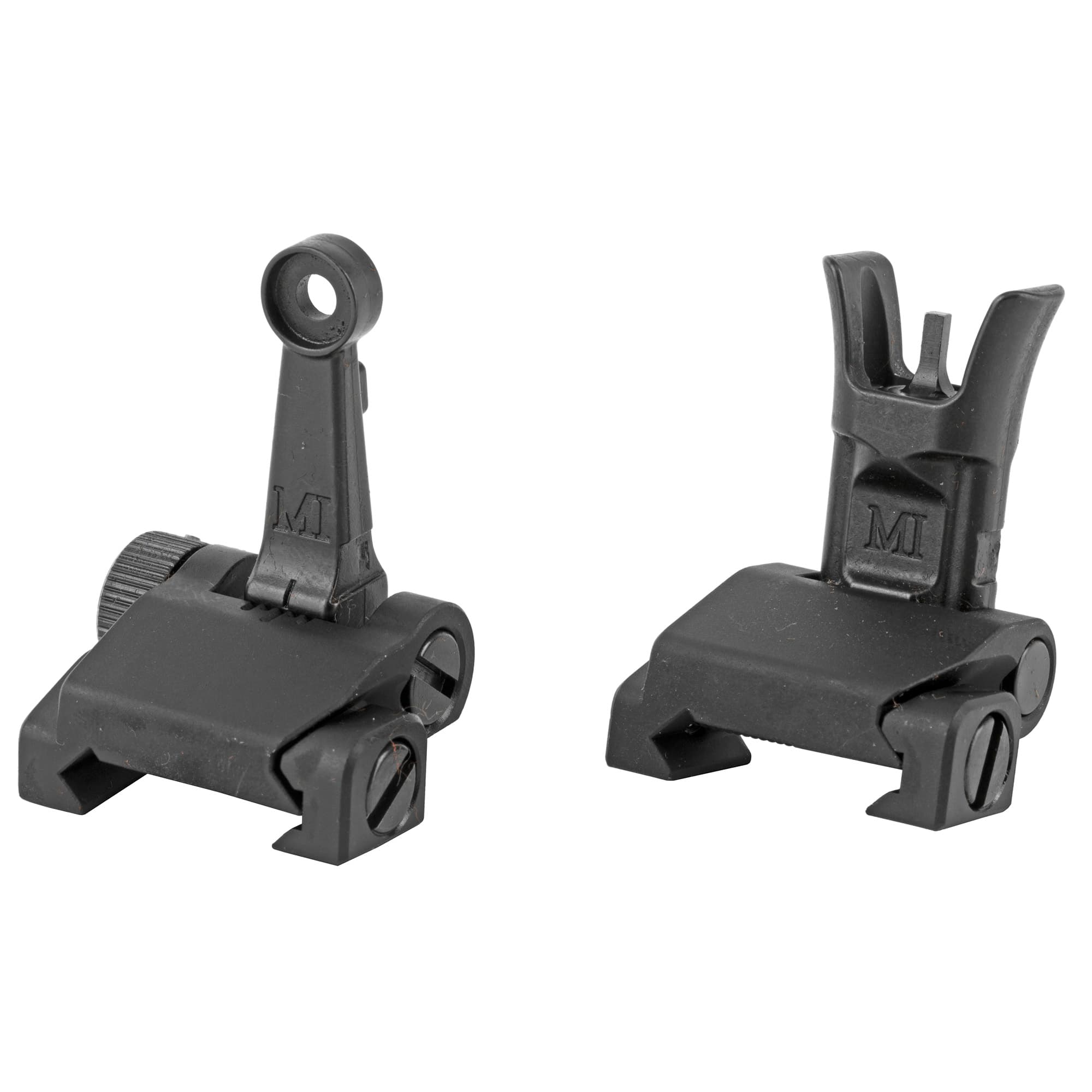 Midwest Industries Combat Rifle Sight Set Adjustable Front and Rear Fits AR-15 M4 M16
