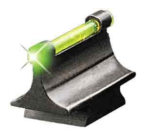 Truglo TGTG95500RG 3/8 Dovetail Front Sight 0.060 Fiber Optic Green Ramp Rifle
