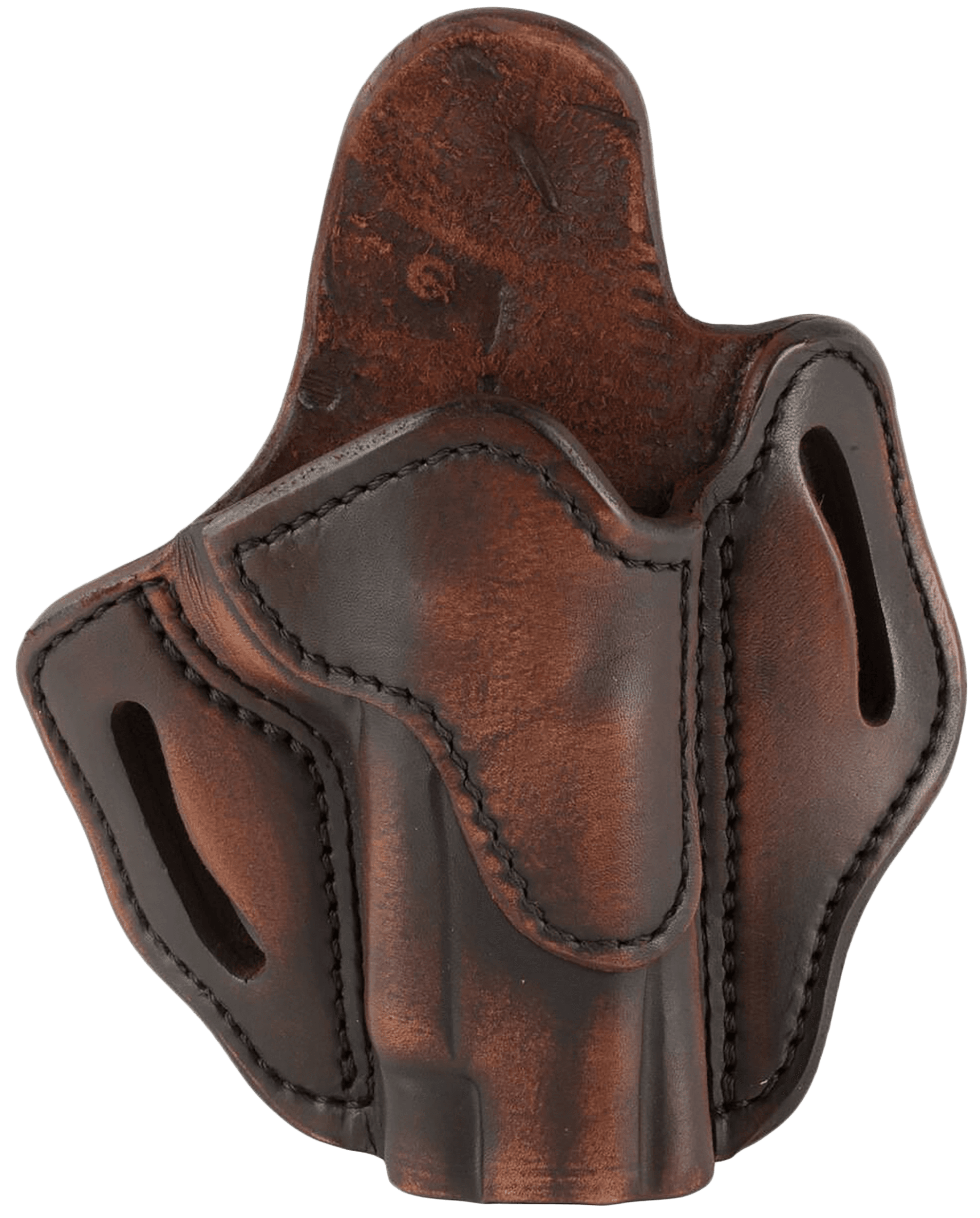 1791 Gunleather ORBH1SVTGR BH1 Optic Ready OWB Vintage Leather Belt Slide Fits 4-5" 1911 Right Hand