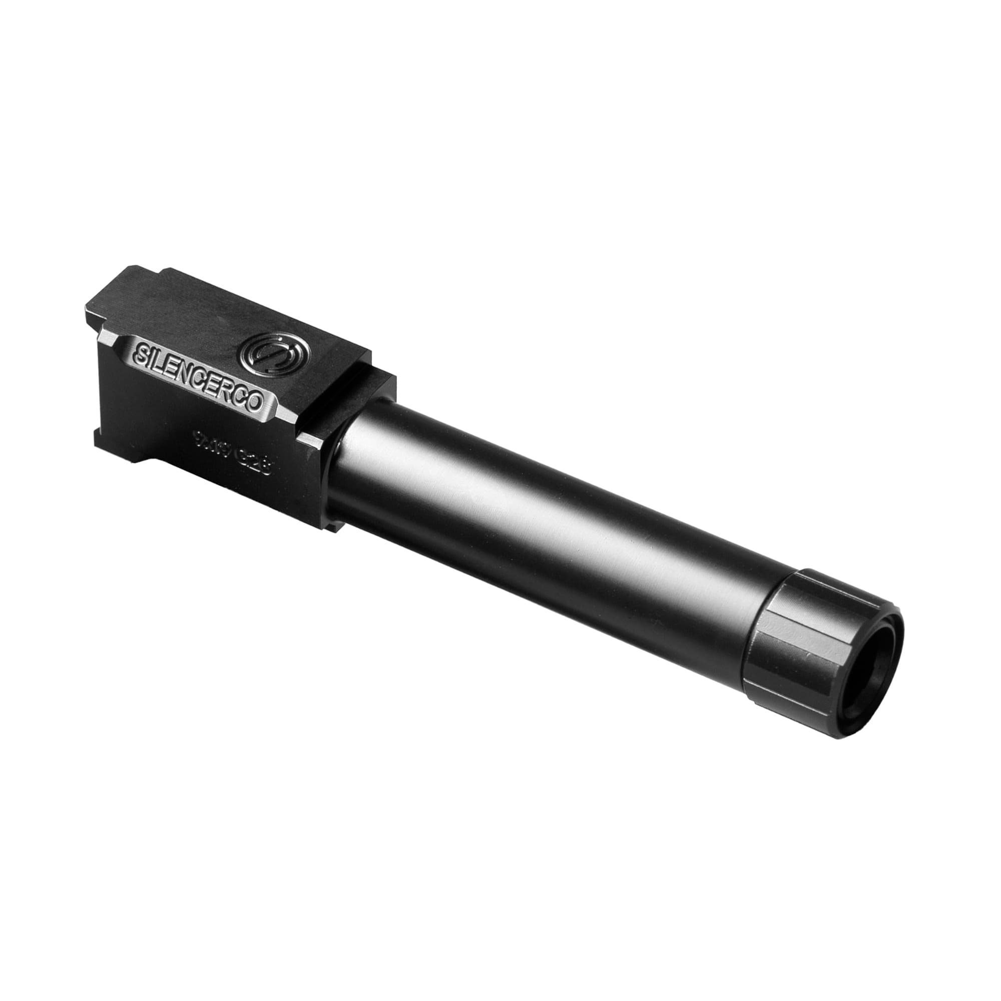SilencerCo AC5335 9mm 1/2x28 416R Stainless Nitride Handgun Barrel