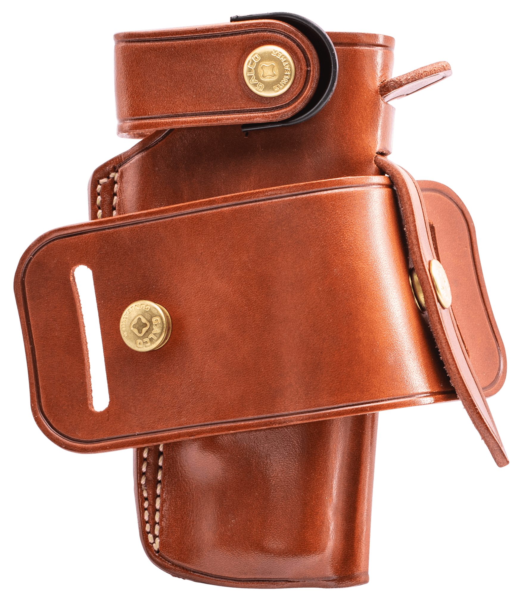 Galco IRO212 Ironhide  OWB Tan Leather Belt Slide Fits 1911 Ambidextrous
