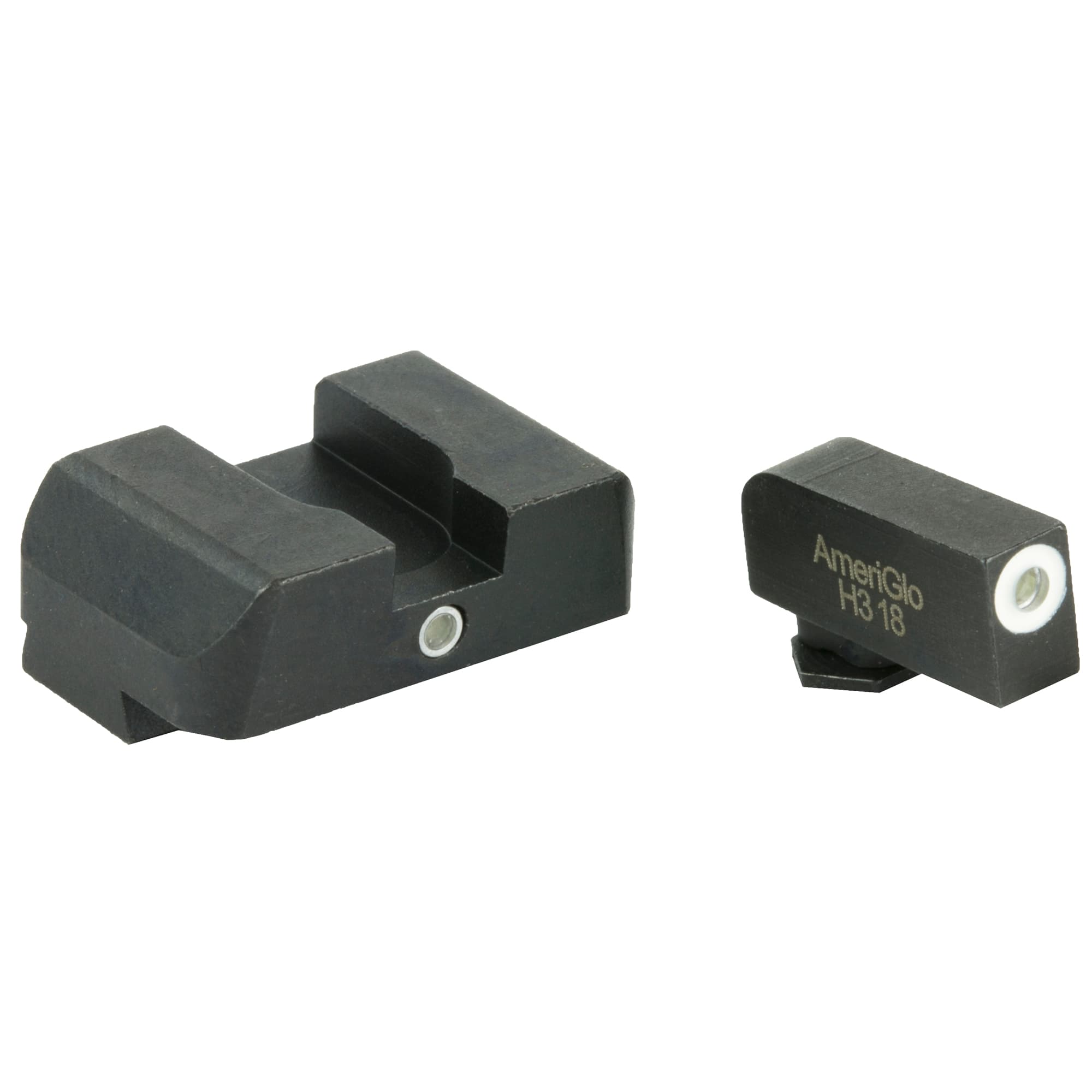 AmeriGlo GL102 IDot Sight Glock Green Tritium White Outline 2 Dot