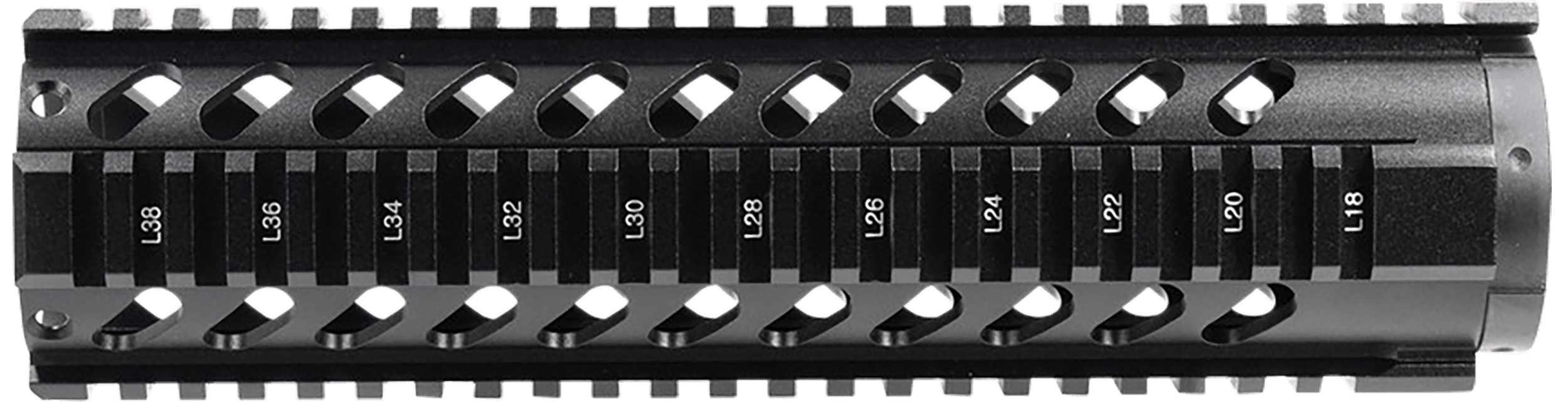 Aim Sports Mt061 Ar Handguard 10 Mid-Length Aluminum Anodized Quad Rail